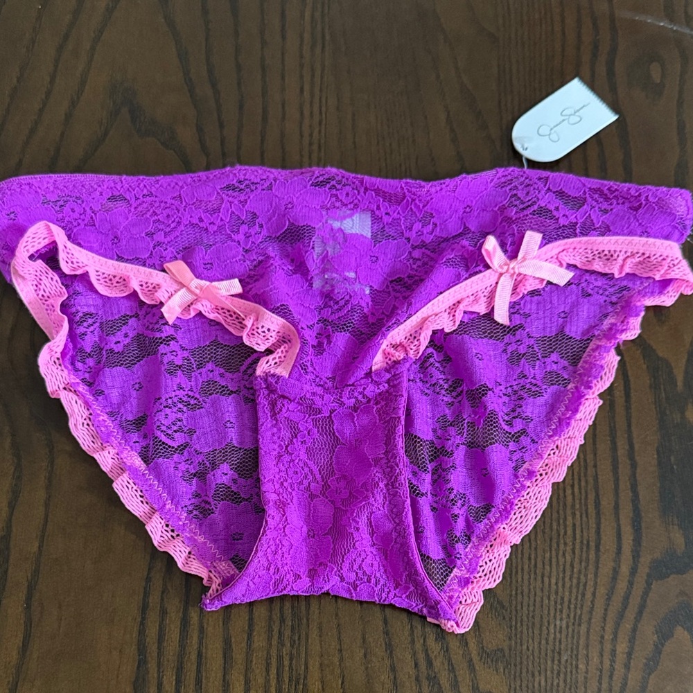 NWT - Lace Pink and Purple Panties